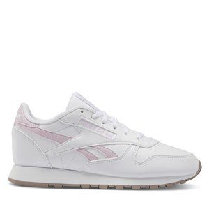 Women's Classic Vegan Sneakers In White/Pink Size 7